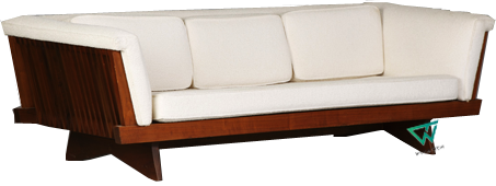 Sofa gỗ óc chó WT- 0001