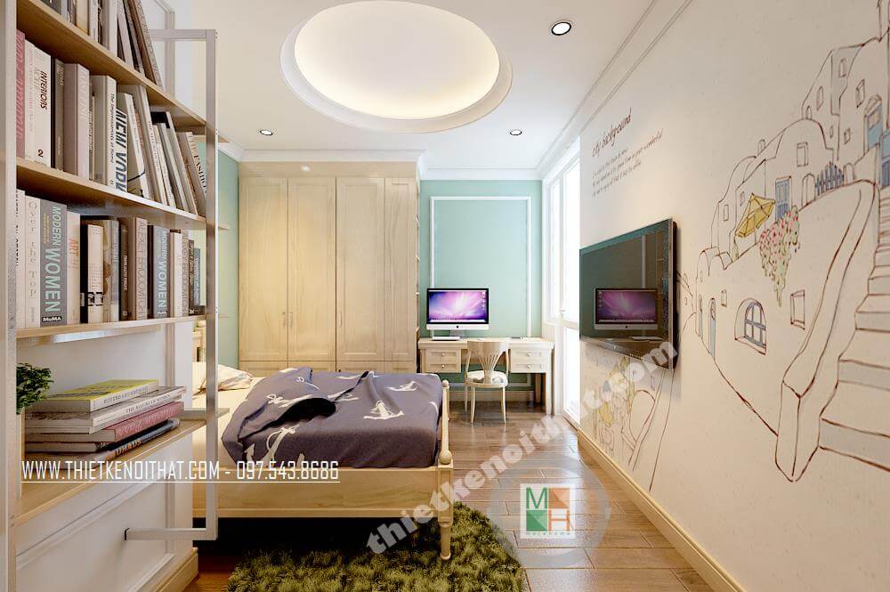 Top 7 mẫu thiết kế nội thất chung cư đẹp với 3 phòng ngủ cao cấp sang trọng nhất tại Morehome