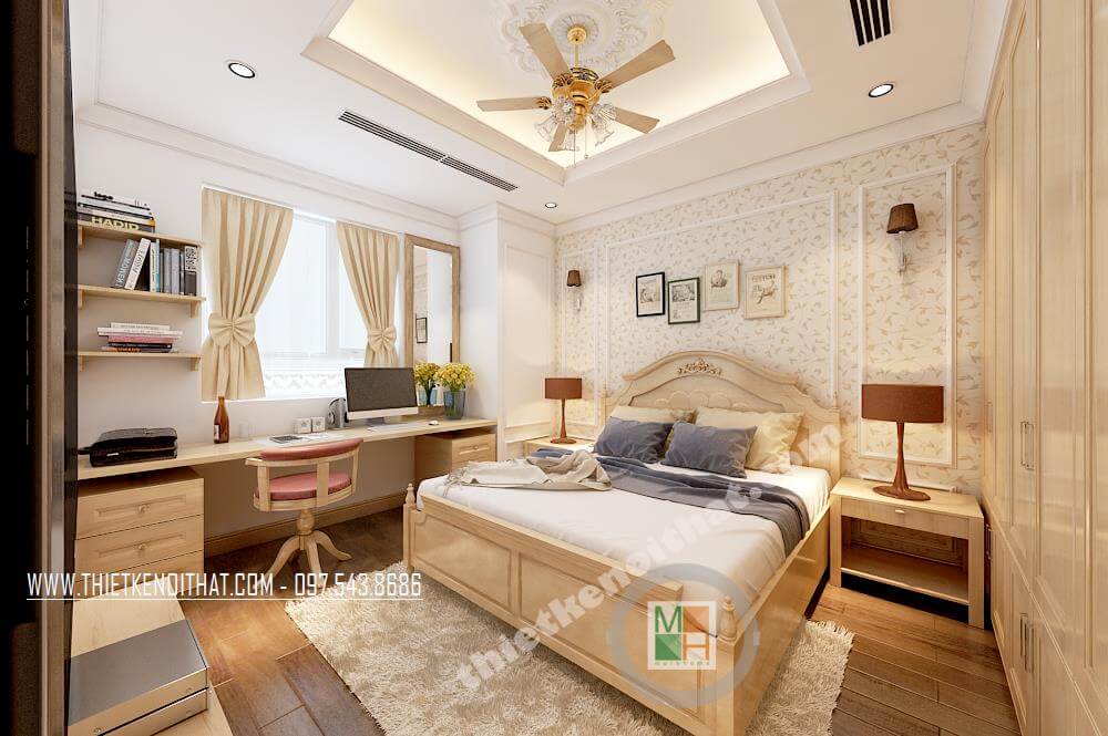 Top 7 mẫu thiết kế nội thất chung cư đẹp với 3 phòng ngủ cao cấp sang trọng nhất tại Morehome