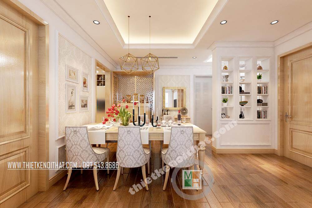 Top 7 mẫu thiết kế nội thất chung cư đẹp với 3 phòng ngủ cao cấp sang trọng nhất tại Morehome