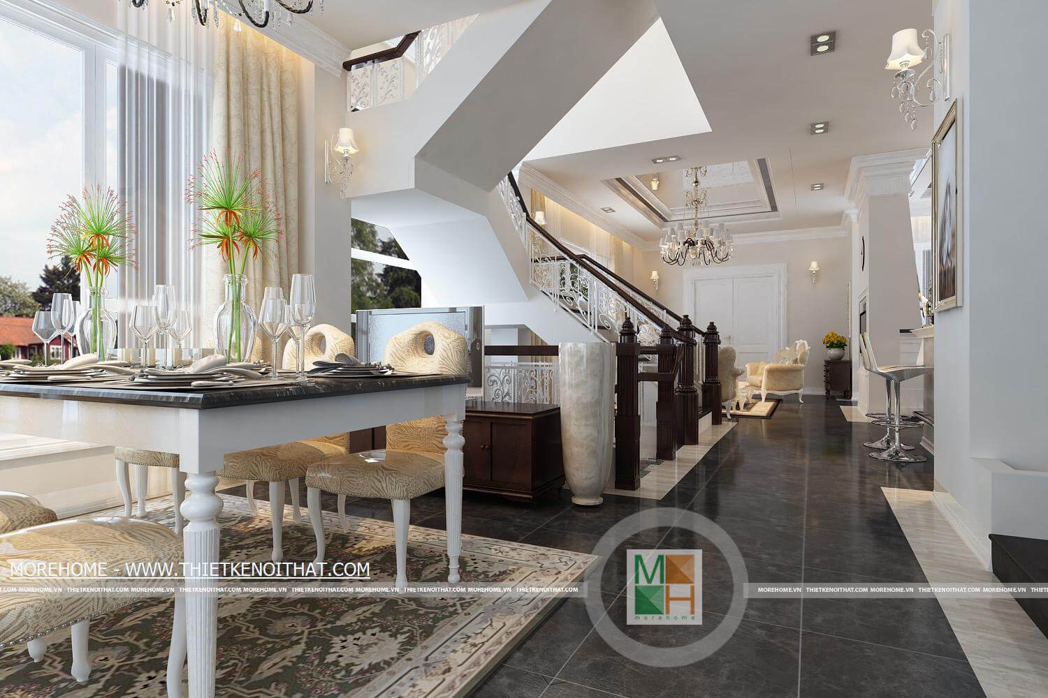 thiết kế biệt thự vinhomes hiện đại