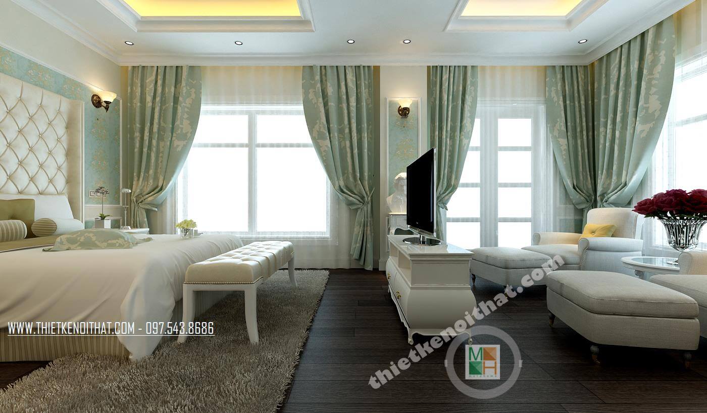 thiết kế biệt thự vinhomes tân cổ điển