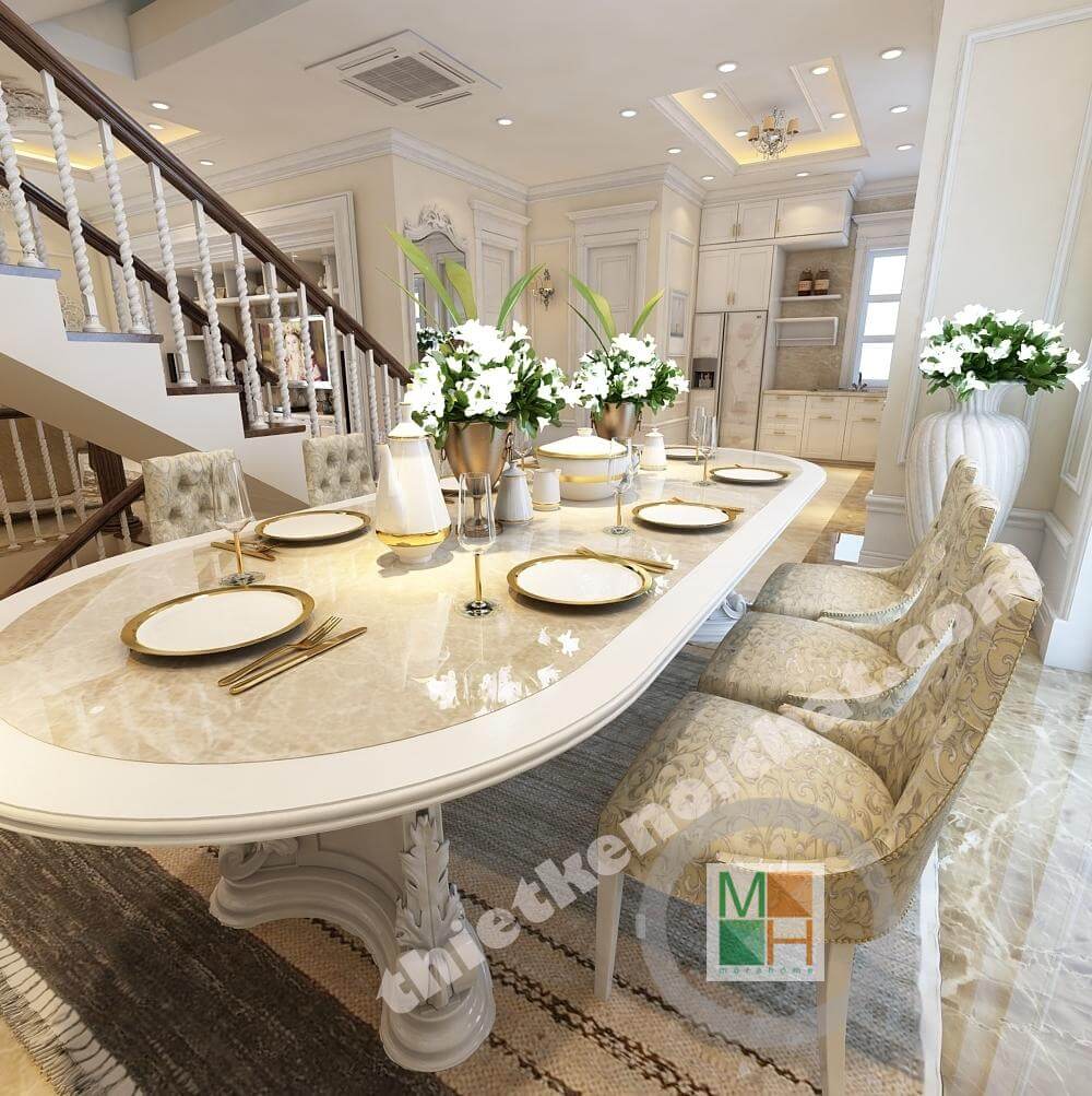 thiết kế biệt thự vinhomes cổ điển