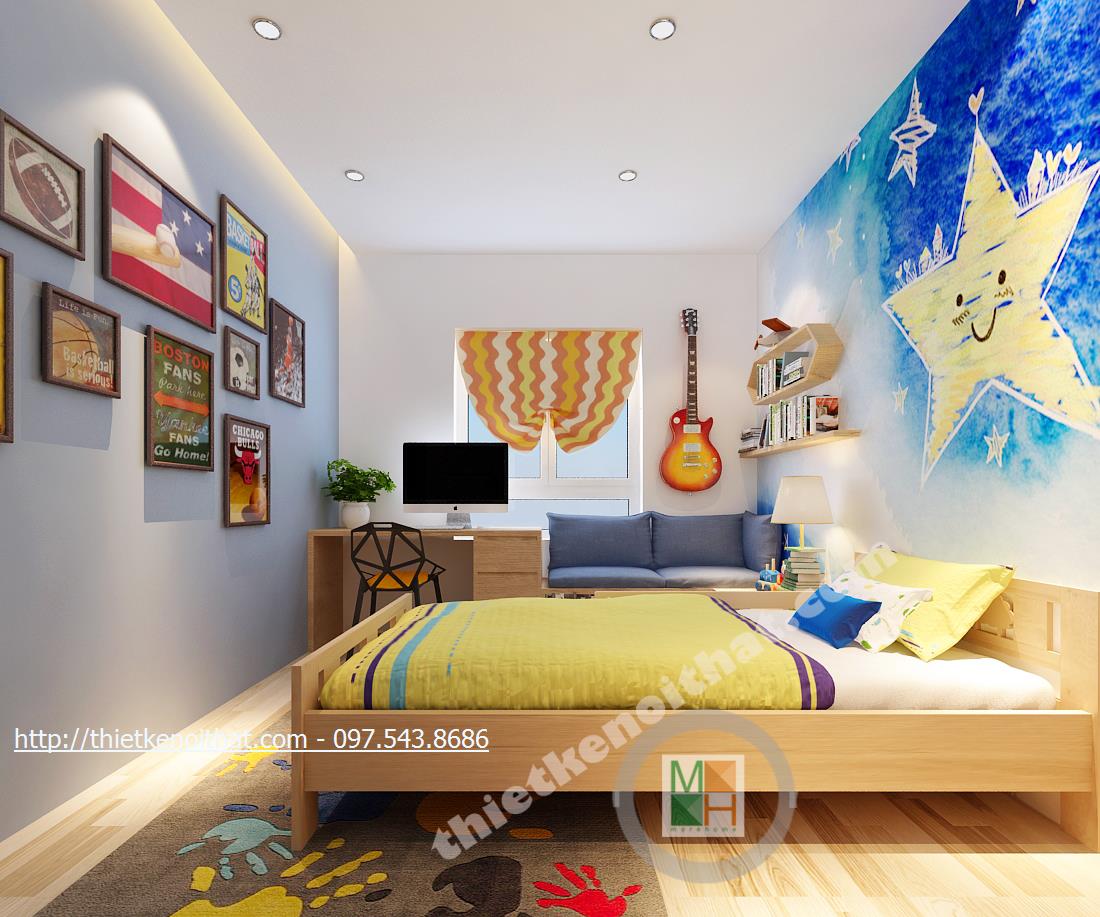 Top 7 mẫu thiết kế nội thất chung cư đẹp với 3 phòng ngủ cao cấp sang trọng nhất tại Morehome