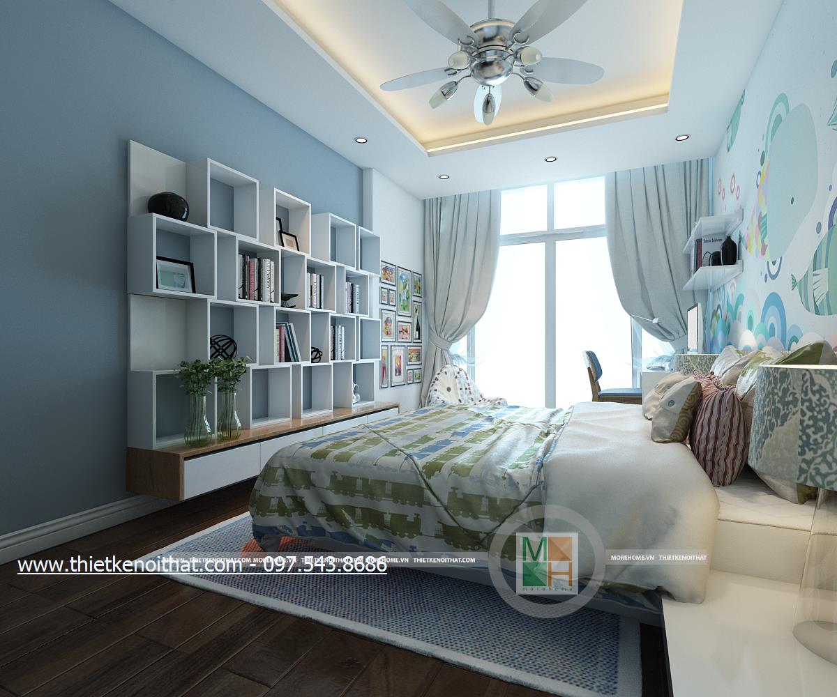 Top 7 mẫu thiết kế nội thất chung cư đẹp với 3 phòng ngủ cao cấp sang trọng nhất tại Morehome