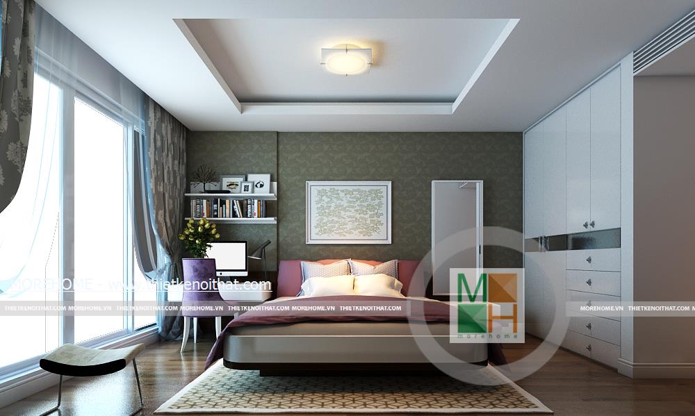 Top 7 mẫu thiết kế nội thất chung cư đẹp với 3 phòng ngủ cao cấp sang trọng nhất tại Morehome