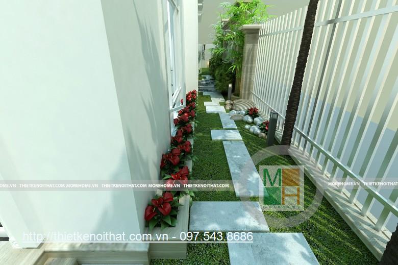 Thiết kế nội thất biệt thự Q9 Sài Gòn - Nhà chị Thảo