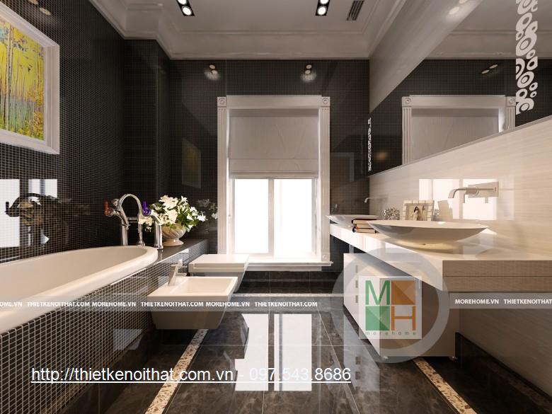 Thiết kế nội thất biệt thự Q9 Sài Gòn - Nhà chị Thảo