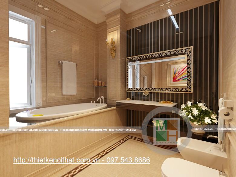 Thiết kế nội thất biệt thự Q9 Sài Gòn - Nhà chị Thảo