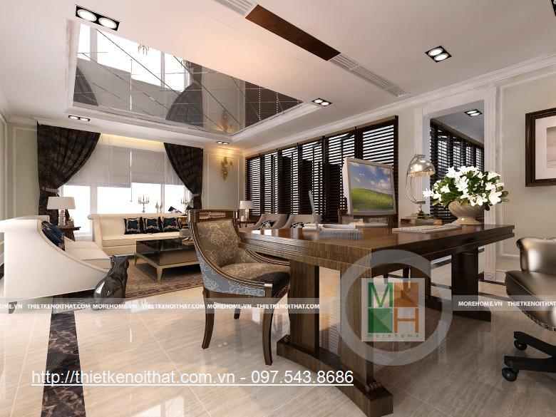 Thiết kế nội thất biệt thự Q9 Sài Gòn - Nhà chị Thảo