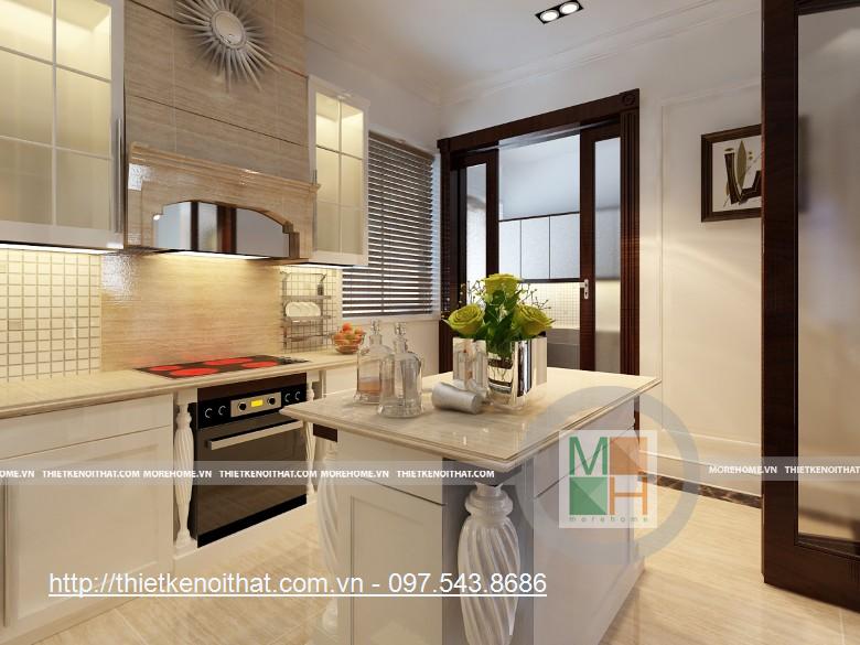 Thiết kế nội thất biệt thự Hoàng Mai, nhà chú Định