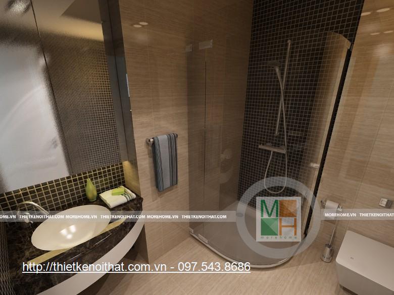 Thiết kế nội thất biệt thự Hoàng Mai, nhà chú Định