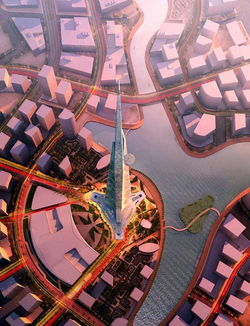 Thiết kế kiến trúc tòa nhà kingdom Tower Thiết kế kiến trúc tòa nhà kingdom Tower