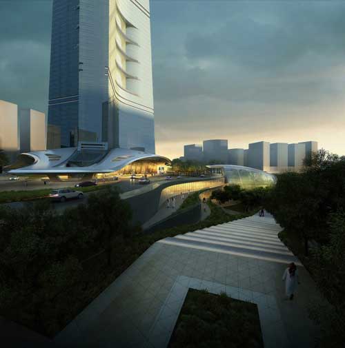 Thiết kế kiến trúc tòa nhà kingdom Tower Thiết kế kiến trúc tòa nhà kingdom Tower