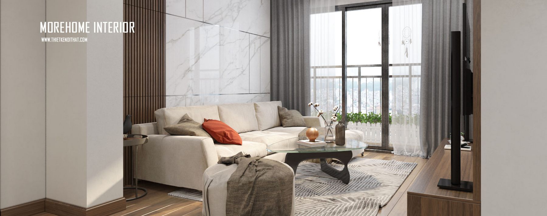 Thiết kế nội thất chung cư 26 Liễu Giai Hà Nội hiện đại đẹp