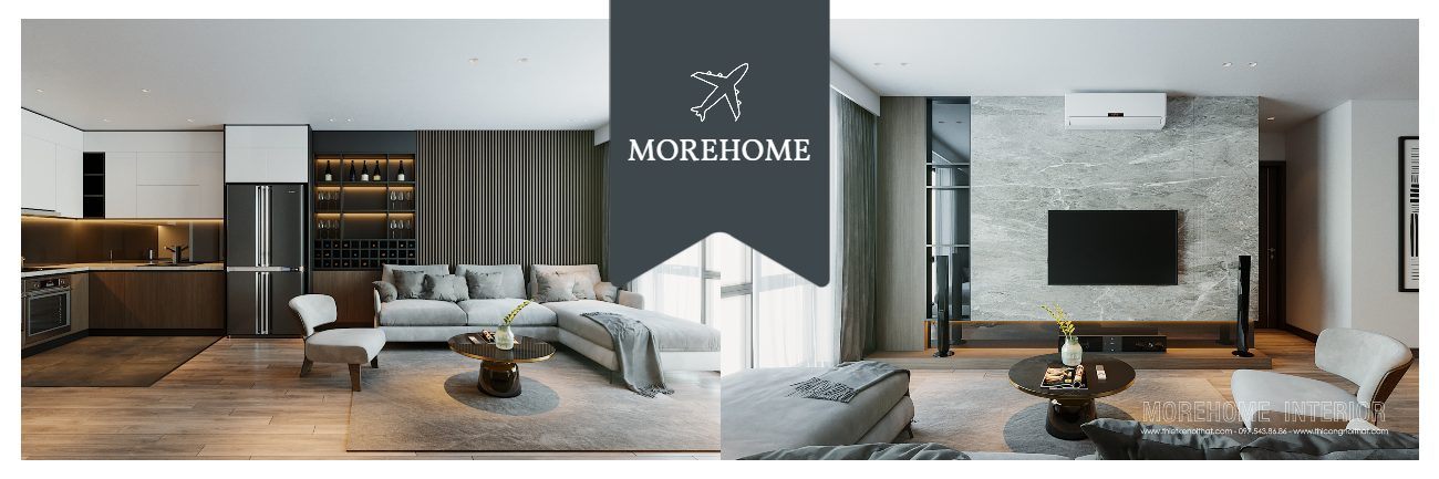 Thiết kế nội thất chung cư Mipec Riverside phong cách hiện đại sang trọng