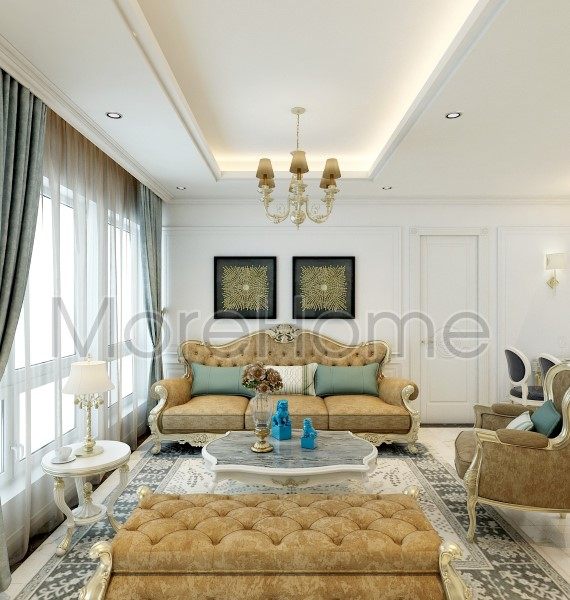 Thiết kế nội thất căn hộ chung cư Vinhomes Park 6 - Quận Bình Thạnh