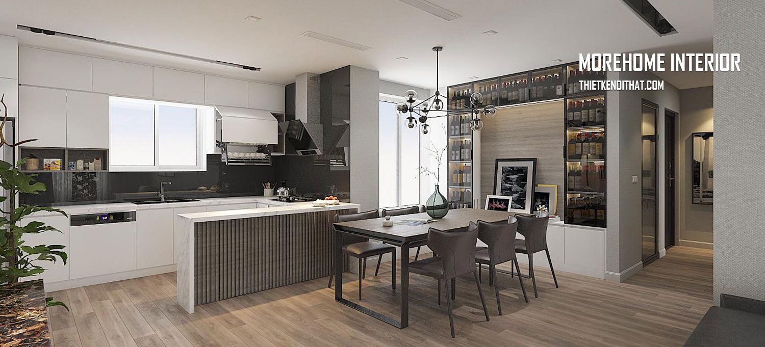 Thiết kế nội thất chung cư hiện đại, trẻ trung tại Seasons Avenue