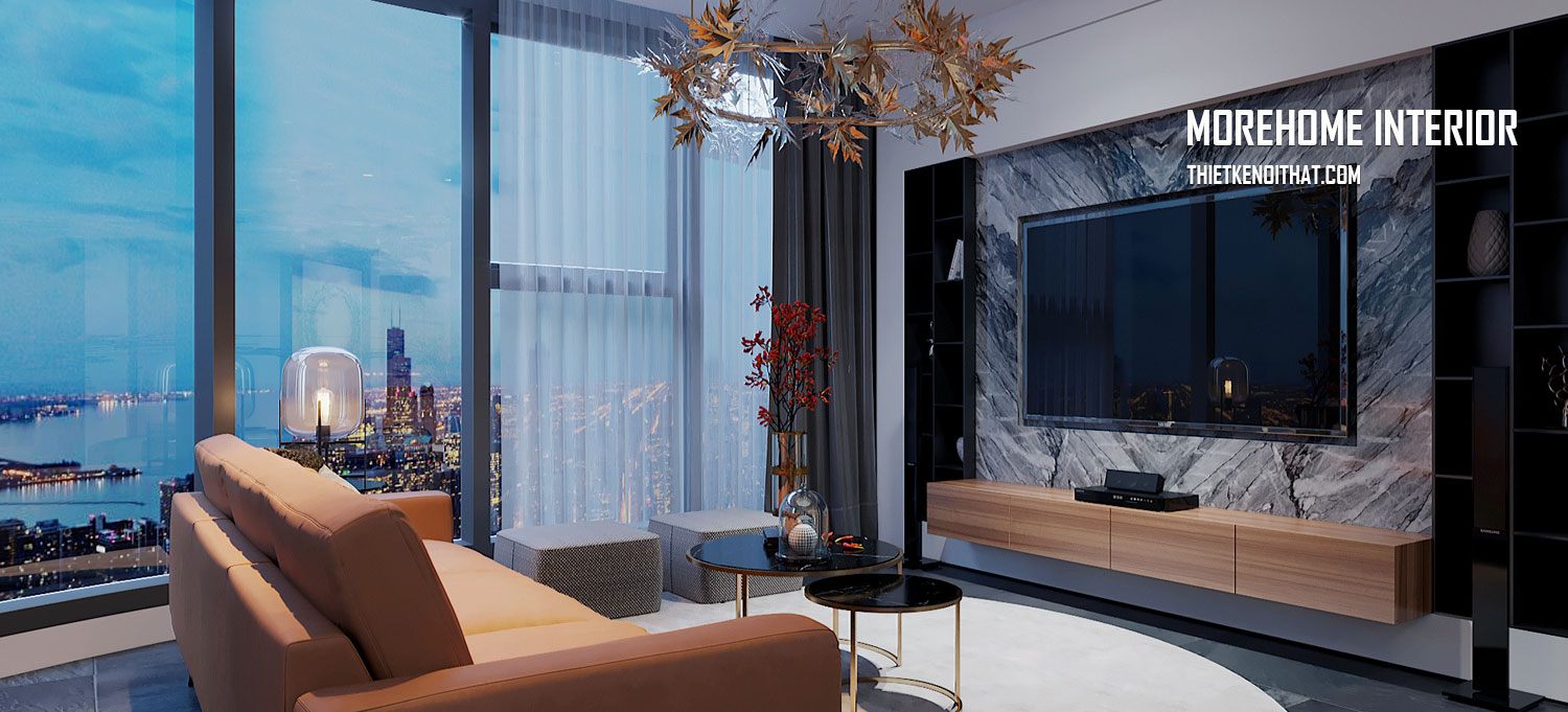 Thiết kế căn hộ Vinhomes BaSon Sài Gòn độc đáo, hiện đại.
