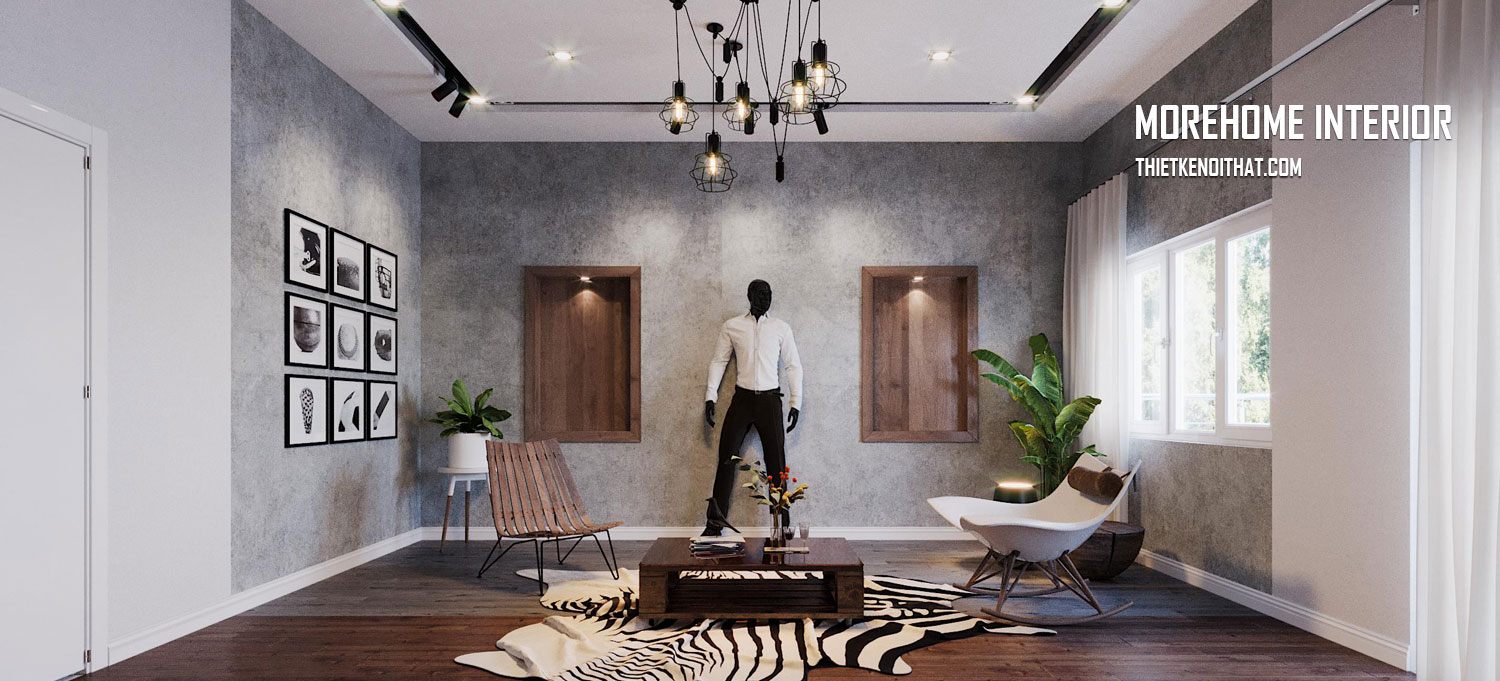 Thiết kế studio chụp ảnh quần áo phong cách hiện đại, đẹp, sang trọng.