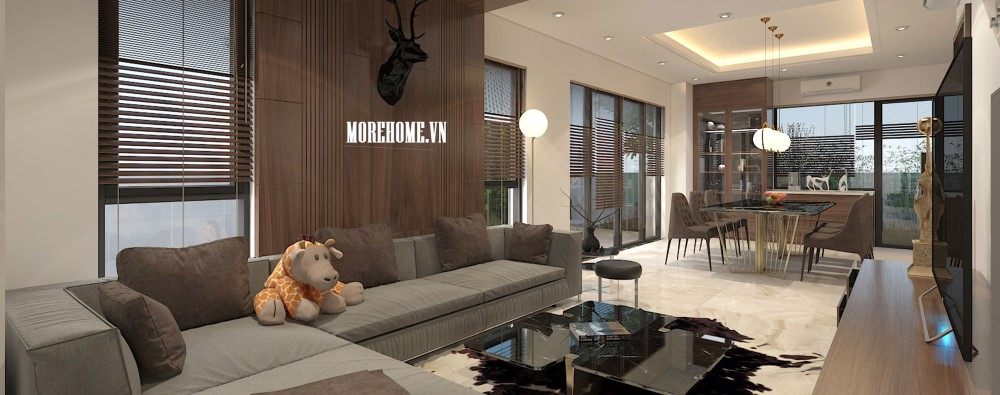 Thiết kế nội thất biệt thự Vinhomes Thăng Long - Anh Hai