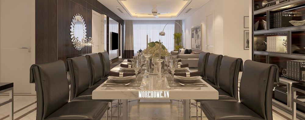 Thiết kế chung cư Thăng Long Number One cao cấp hiện đại - Chị Nhung