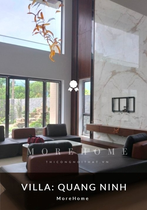  Loading 80% Công trình Thi công nội thất biệt thự hiện đại tại Móng Cái Quảng Ninh