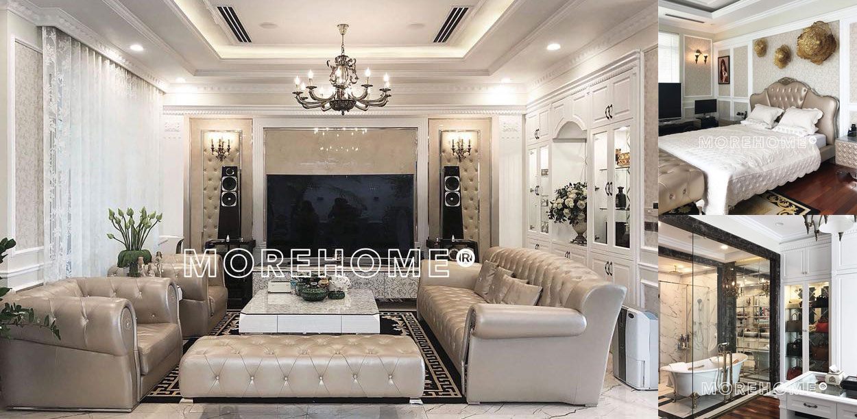 Thi công nội thất biệt thự cao cấp, sang trọng tại Ciputra Hà Nội