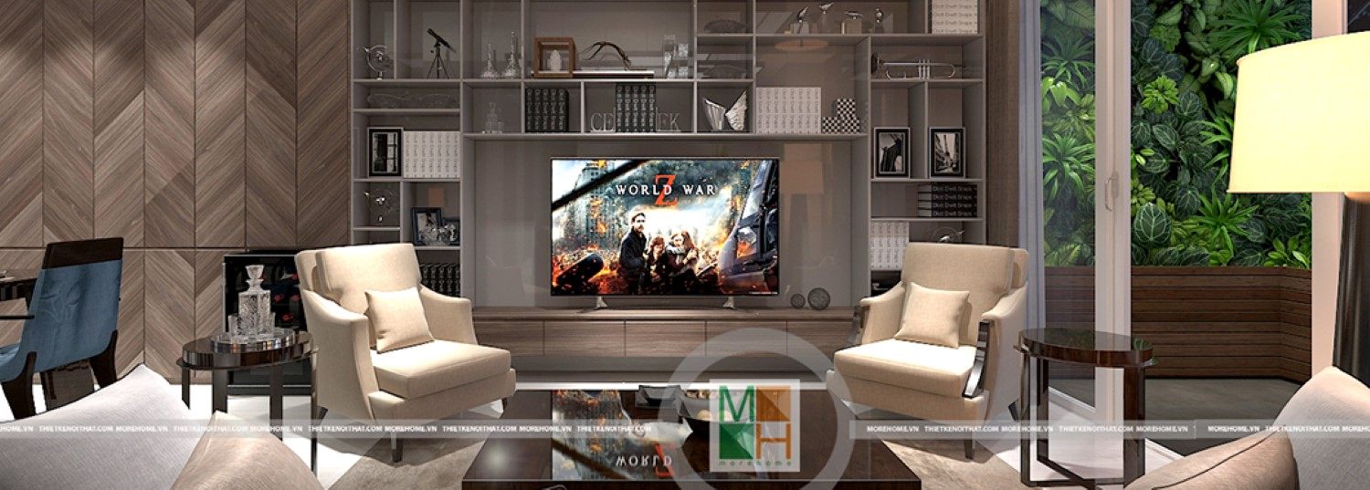 Thiết kế nội thất căn hộ chung cư hiện đại 249A Thụy khuê - Anh Hùng sang trọng