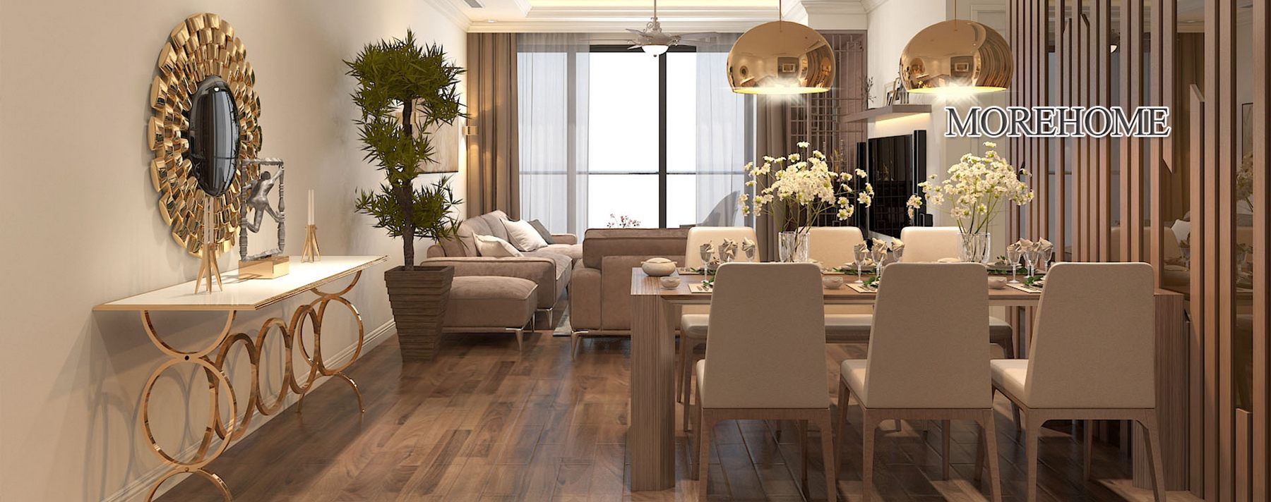 Thiết kế nội thất chung cư Ngoại Giao Đoàn đẹp và cao cấp - Anh Trâm