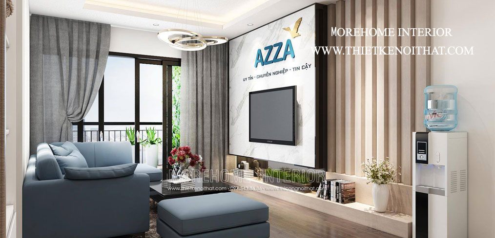 Thiết kế nội thất văn phòng tại chung cư Imperia Sky Garden Minh Khai.