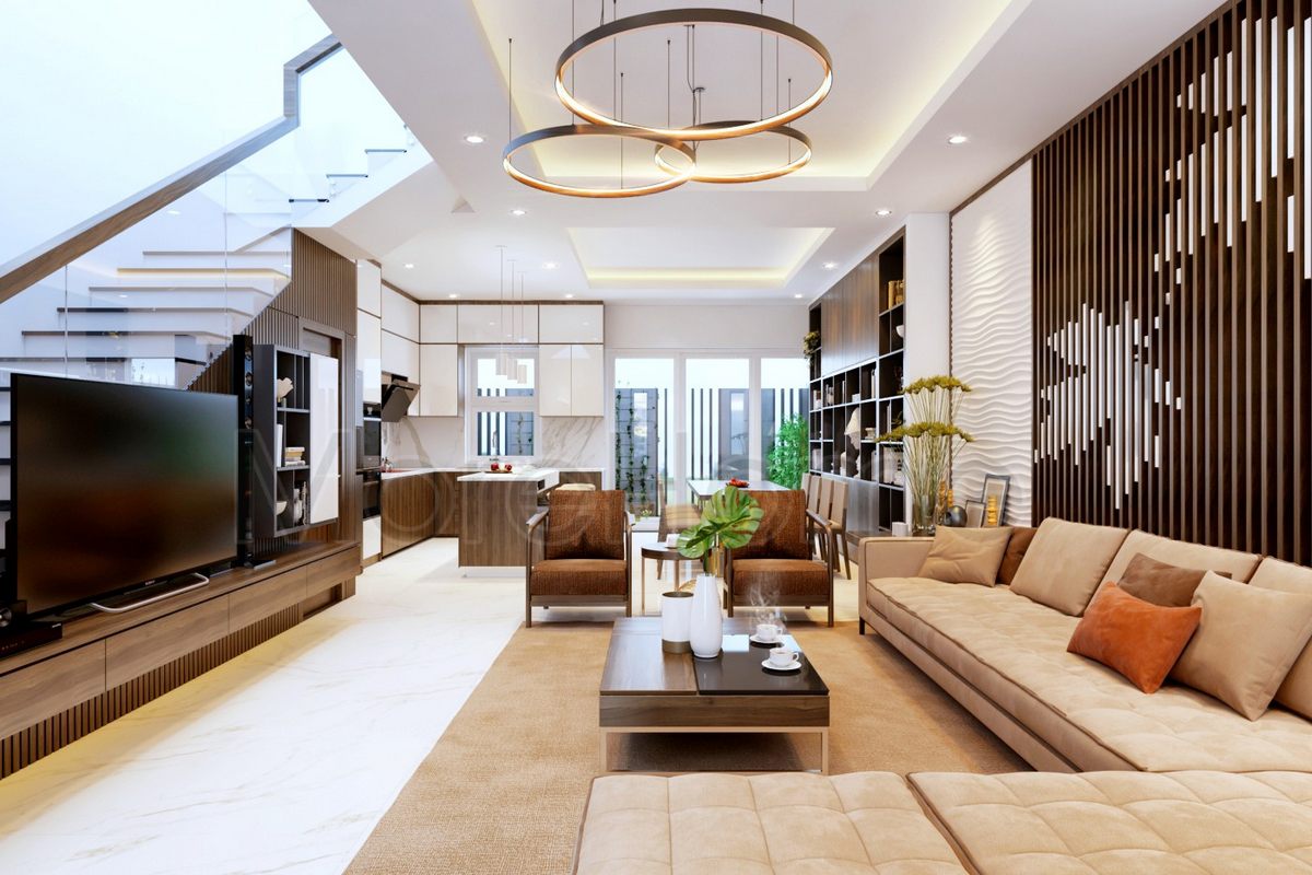 Thiết kế nội thất nhà phố Palm City vẻ đẹp hoài niệm cuốn hút