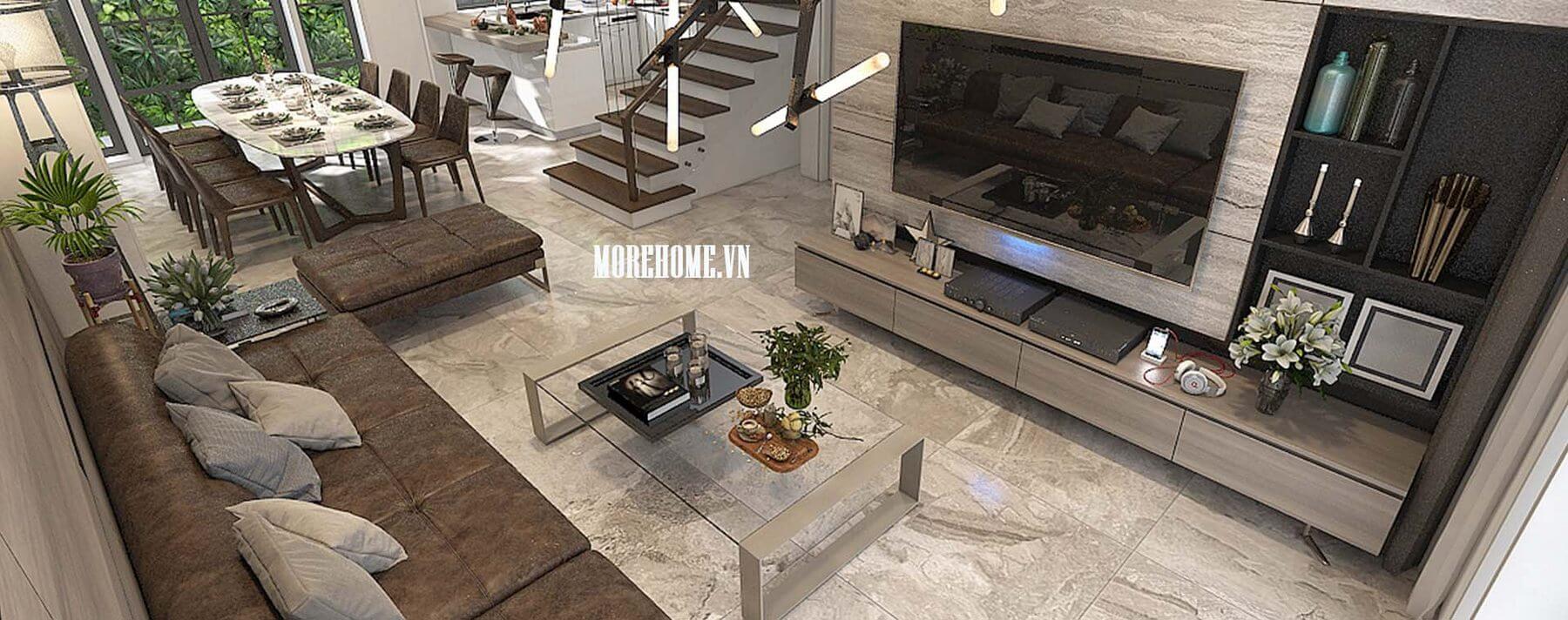 Thiết kế nội thất biệt thự hiện đại tại Vinhomes Imperia Hải Phòng - Nhà Chị Hằng