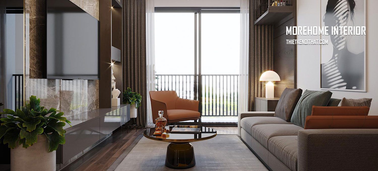 Thiết kế nội thất chung cư hiện đại Ecolife Capitol 58 Tố Hữu
