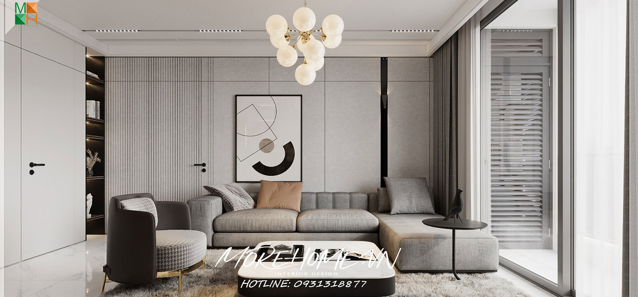 Thiết kế chung cư hiện đại, sang trọng tại căn hộ ParkHill