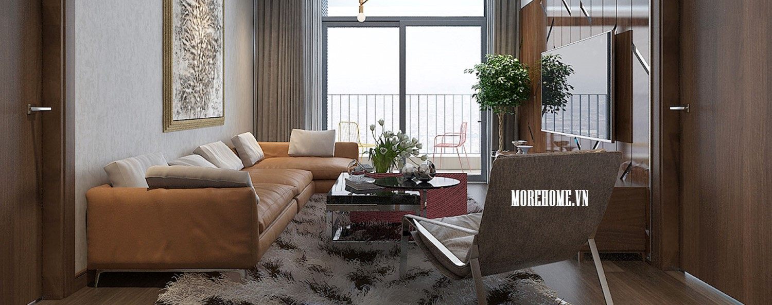 Thiết kế chung cư GoldMark City độc đáo sáng tạo với chất liệu gỗ óc chó thượng hạng - Anh Linh