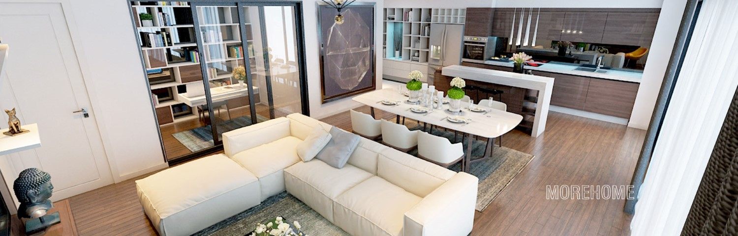 Căn hộ mẫu 120m2 Imperia Garden City - 203 Nguyễn Huy Tưởng