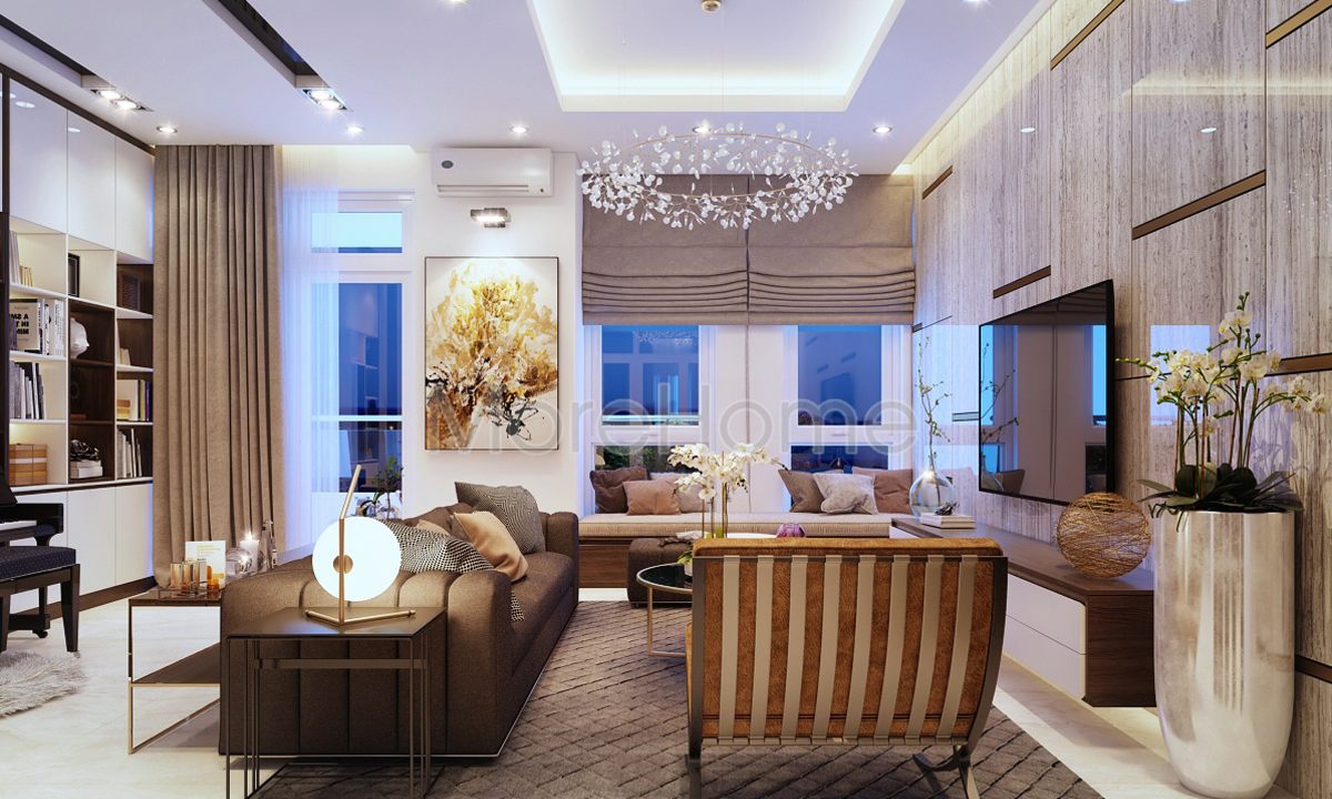 Thiết kế nội thất nhà phố hiện đại tại Vạn Phúc - Qlộ 13 quận Thủ Đức Tp. Hồ Chí Minh