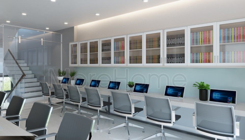 Thiết kế văn phòng công ty Máy Tính  tại Hà Đô Centrosa Quận 10 - Tp. HCM