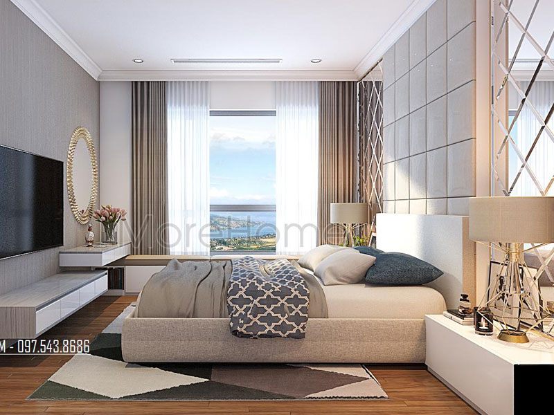 Thiết kế phòng ngủ khách sạn 4 sao cao cấp