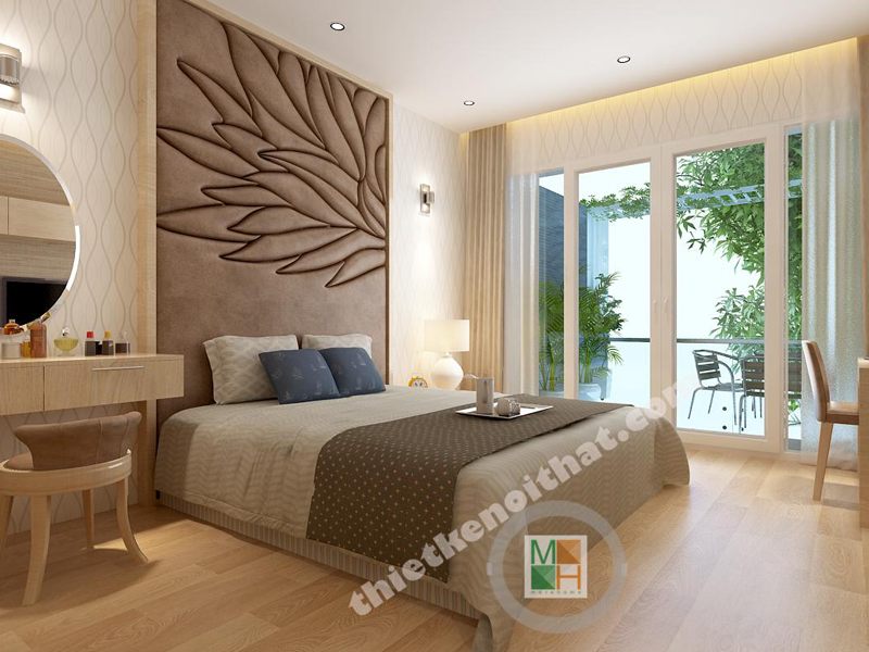 Thiết kế nội thất phòng ngủ khách sạn 3 sao
