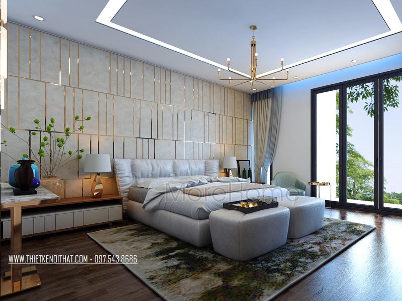 Mẫu thiết kế phòng ngủ khách sạn 5 sao Hà Nội