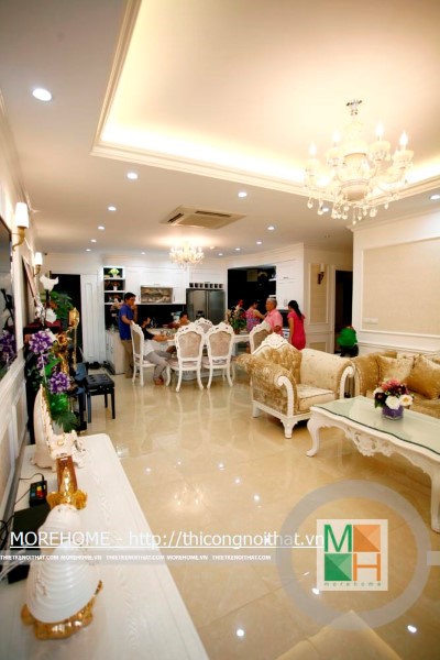 Những mẫu trần thạch cao phòng khách hiện đại và sang trọng Trần thạch cao phòng khách