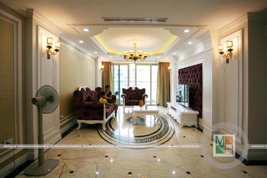 Những mẫu trần thạch cao phòng khách hiện đại và sang trọng Trần thạch cao phòng khách
