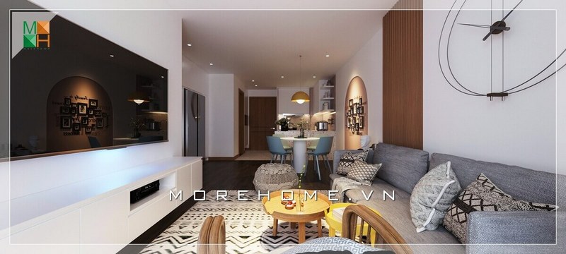 Ấn tượng với bộ sofa vải màu ghi phòng khách hiện đại tôn lên vẻ tiện nghi của ngôi nhà. Tuyển chọn các mẫu thiết kế sofa phòng khách đẹp xuất sắc hiện nay