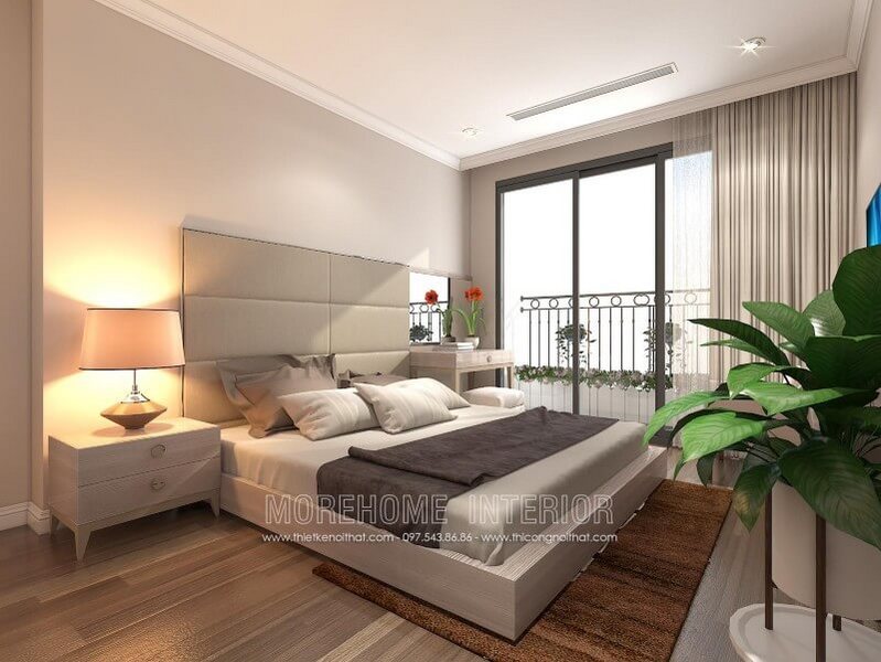 Giường bọc da đầu giường Giường bọc da đầu giường