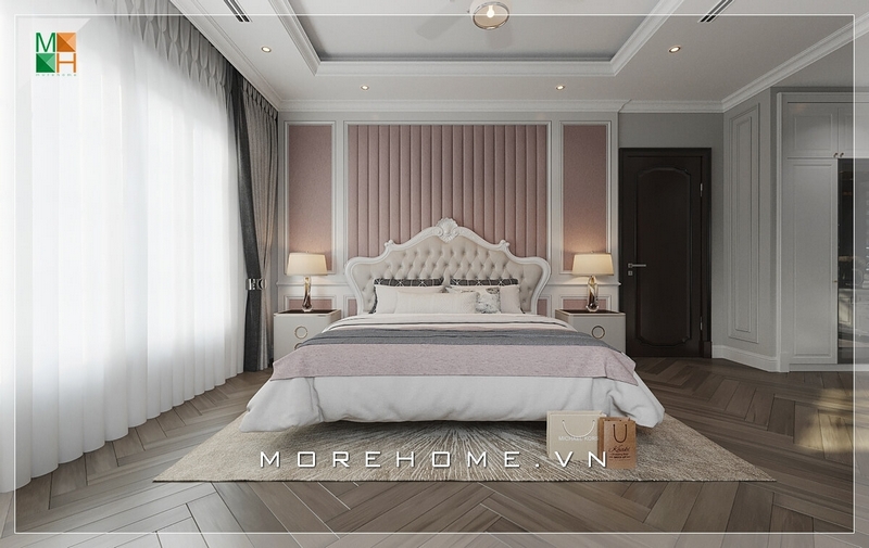 Giường bọc da đầu giường Giường bọc da đầu giường