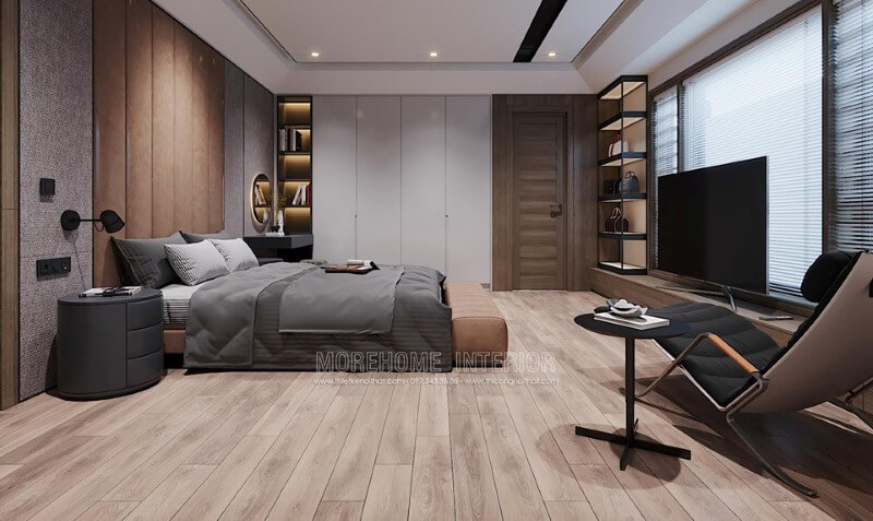 Giường ngủ bọc nỉ Giường ngủ bọc nỉ