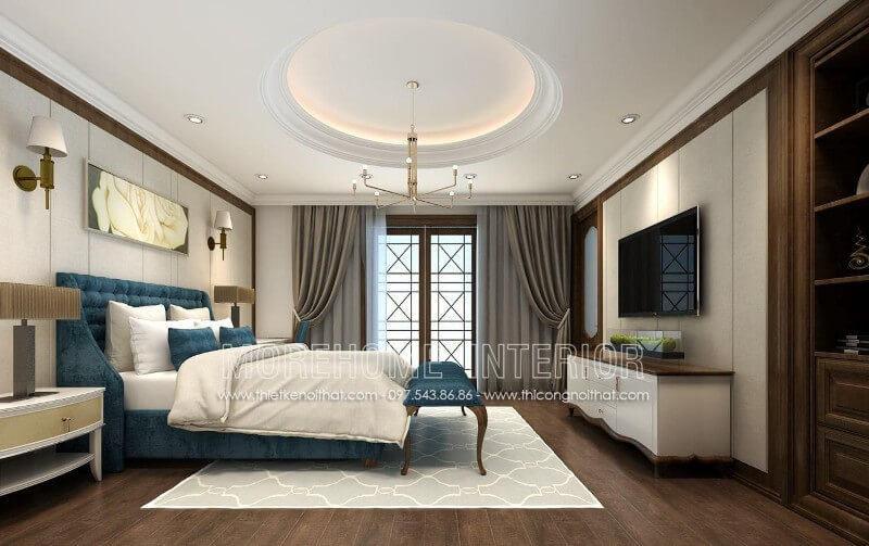 Giường ngủ bọc nỉ Giường ngủ bọc nỉ