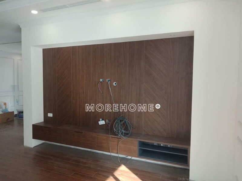 Thi công nội thất phòng khách chung cư hiện đại An Bình City tại Bắc Từ Liêm Hà Nội Thi công nội thất phòng khách hiện đại, đơn giản và ấn tượng